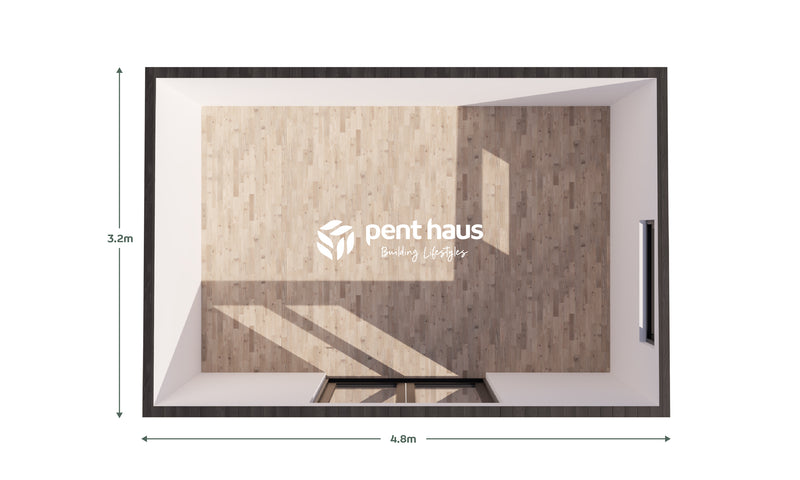 Load image into Gallery viewer, SIP 8.5 Garden Room 4.8m x 3.2m Granite