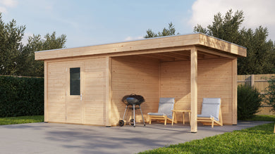 Cambridge Summerhouse 600x300cm