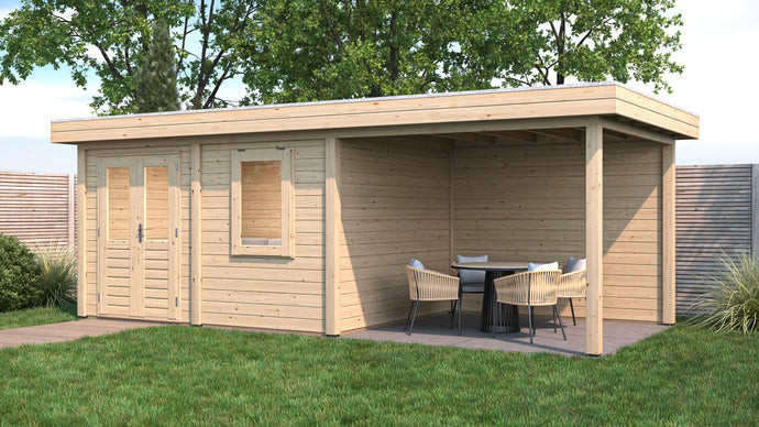 Newport Summerhouse 688x300cm