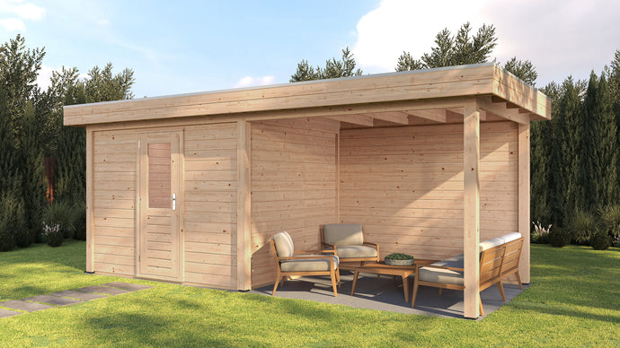 Gloucester Summerhouse 600x250cm
