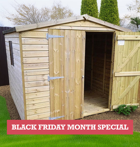 Surrey Apex Double Doors 8x8 SPECIAL