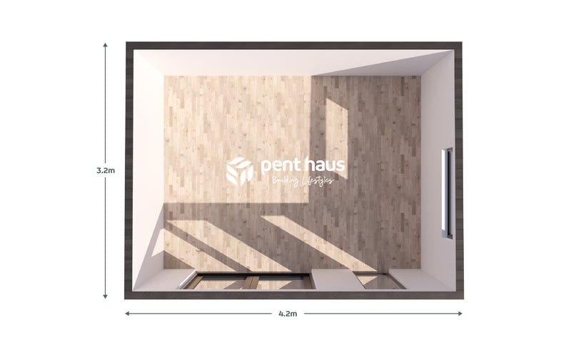 Load image into Gallery viewer, SIP 7.5X Garden Room 4.2m x 3.2m Granite
