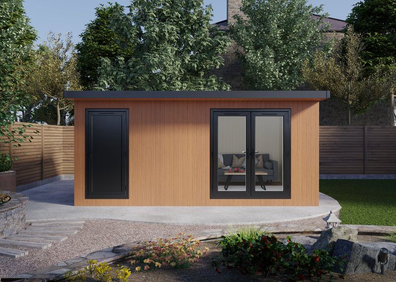 Load image into Gallery viewer, SIP 9.6X Garden Room 5.4m x 3.8m Cedar
