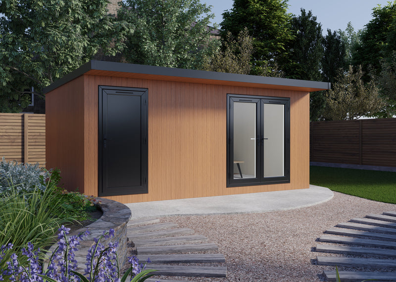 Load image into Gallery viewer, SIP 9.6X Garden Room 5.4m x 3.8m Cedar
